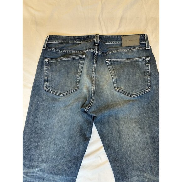 AG Adriano Goldschmied Men's Tellis Modern Slim Fit Jeans Distressed 34x33 Blue - Picture 11 of 11